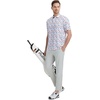 image:imageM MAELREG Mens Golf Shirt Short Sleeve Dry Fit Print Moisture Wicking Performance Patterns Collared Polo ShirtColorful Wild Goose