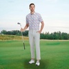image:imageM MAELREG Mens Golf Shirt Short Sleeve Dry Fit Print Moisture Wicking Performance Patterns Collared Polo ShirtColorful Wild Goose