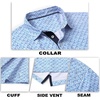 image:imageM MAELREG Mens Golf Shirt Short Sleeve Dry Fit Print Moisture Wicking Performance Patterns Collared Polo ShirtGingham Mosaic