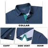 image:imageM MAELREG Mens Golf Shirt Short Sleeve Dry Fit Print Moisture Wicking Performance Patterns Collared Polo ShirtGreen Seahorse