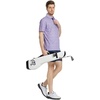 image:imageM MAELREG Mens Golf Shirt Short Sleeve Dry Fit Print Moisture Wicking Performance Patterns Collared Polo ShirtLavender Seaside Palm
