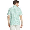 image:imageM MAELREG Mens Golf Shirt Short Sleeve Dry Fit Print Moisture Wicking Performance Patterns Collared Polo ShirtLight Green Leaf