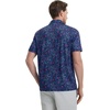 image:imageM MAELREG Mens Golf Shirt Short Sleeve Dry Fit Print Moisture Wicking Performance Patterns Collared Polo ShirtNavy Colorful Flower