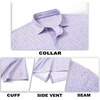 image:imageM MAELREG Mens Golf Shirt Short Sleeve Dry Fit Print Moisture Wicking Performance Patterns Collared Polo ShirtPurple Wine Glass