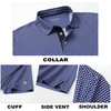 image:imageM MAELREG Mens Golf Shirt Short Sleeve Dry Fit Print Moisture Wicking Performance Patterns Collared Polo ShirtRed Blue Triangles