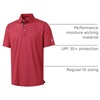 image:imageM MAELREG Mens Golf Shirt Short Sleeve Dry Fit Print Moisture Wicking Performance Patterns Collared Polo ShirtRed Navy Flower
