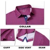image:imageM MAELREG Mens Golf Shirt Short Sleeve Dry Fit Print Moisture Wicking Performance Patterns Collared Polo ShirtRose Abstract Figure