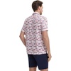 image:imageM MAELREG Mens Golf Shirt Short Sleeve Dry Fit Print Moisture Wicking Performance Patterns Collared Polo ShirtSunset Elk