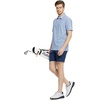 image:imageM MAELREG Mens Golf Shirt Short Sleeve Dry Fit Print Moisture Wicking Performance Patterns Collared Polo ShirtWhite Blue Circle