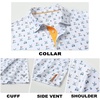 image:imageM MAELREG Mens Golf Shirt Short Sleeve Dry Fit Print Moisture Wicking Performance Patterns Collared Polo ShirtWhite Golf