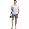 image:imageM MAELREG Mens Golf Shirt Short Sleeve Dry Fit Print Moisture Wicking Performance Patterns Collared Polo ShirtWhite Golf