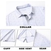 image:imageM MAELREG Mens Golf Shirt Short Sleeve Dry Fit Print Moisture Wicking Performance Patterns Collared Polo ShirtWhite Grey Sea Wave