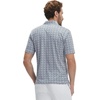 image:imageM MAELREG Mens Golf Shirt Short Sleeve Dry Fit Print Moisture Wicking Performance Patterns Collared Polo ShirtWhite Navy Clouds