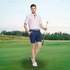 image:imageM MAELREG Mens Golf Shirt Short Sleeve Dry Fit Print Moisture Wicking Performance Patterns Collared Polo ShirtWhite Red Lion