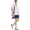 image:imageM MAELREG Mens Golf Shirt Short Sleeve Dry Fit Print Moisture Wicking Performance Patterns Collared Polo ShirtWhite Red Lion