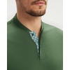 image:imageM MAELREG Mens Golf Shirts Collarless Performance Dry Fit Moisture Wicking Casual Solid Short Sleeve Henley Shirts for MenArmy Green