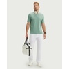 image:imageM MAELREG Mens Golf Shirts Collarless Performance Dry Fit Moisture Wicking Casual Solid Short Sleeve Henley Shirts for MenBerry Green