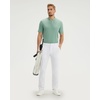 image:imageM MAELREG Mens Golf Shirts Collarless Performance Dry Fit Moisture Wicking Casual Solid Short Sleeve Henley Shirts for MenBerry Green