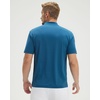 image:imageM MAELREG Mens Golf Shirts Collarless Performance Dry Fit Moisture Wicking Casual Solid Short Sleeve Henley Shirts for MenBlue