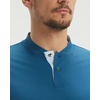 image:imageM MAELREG Mens Golf Shirts Collarless Performance Dry Fit Moisture Wicking Casual Solid Short Sleeve Henley Shirts for MenBlue