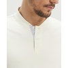 image:imageM MAELREG Mens Golf Shirts Collarless Performance Dry Fit Moisture Wicking Casual Solid Short Sleeve Henley Shirts for MenCream