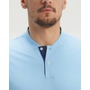 image:imageM MAELREG Mens Golf Shirts Collarless Performance Dry Fit Moisture Wicking Casual Solid Short Sleeve Henley Shirts for MenLight Blue