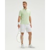 image:imageM MAELREG Mens Golf Shirts Collarless Performance Dry Fit Moisture Wicking Casual Solid Short Sleeve Henley Shirts for MenLight Green