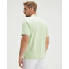 image:imageM MAELREG Mens Golf Shirts Collarless Performance Dry Fit Moisture Wicking Casual Solid Short Sleeve Henley Shirts for MenLight Green