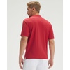 image:imageM MAELREG Mens Golf Shirts Collarless Performance Dry Fit Moisture Wicking Casual Solid Short Sleeve Henley Shirts for MenRed