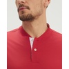 image:imageM MAELREG Mens Golf Shirts Collarless Performance Dry Fit Moisture Wicking Casual Solid Short Sleeve Henley Shirts for MenRed