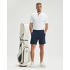 image:imageM MAELREG Mens Golf Shirts Collarless Performance Dry Fit Moisture Wicking Casual Solid Short Sleeve Henley Shirts for MenWhite