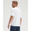 image:imageM MAELREG Mens Golf Shirts Collarless Performance Dry Fit Moisture Wicking Casual Solid Short Sleeve Henley Shirts for MenWhite
