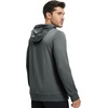 image:imageM MAELREG Mens Hoodies Pullover Performance Lightweight Hoodies For Men With 2 Pocket Dry Fit Wicking Stretch Golf SweatshirtBlack Melange