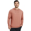 image:imageM MAELREG Mens Hoodies Pullover Performance Lightweight Hoodies For Men With 2 Pocket Dry Fit Wicking Stretch Golf SweatshirtBrick Melange
