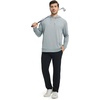 image:imageM MAELREG Mens Hoodies Pullover Performance Lightweight Hoodies For Men With 2 Pocket Dry Fit Wicking Stretch Golf SweatshirtLunar Rock Melange