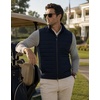 image:imageM MAELREG Mens Lightweight Puffer Vest WaterResistant Winter Outerwear Full Zip Sleeveless Jacket for Outdoor GolfNavy