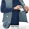 image:imageM MAELREG Mens Lightweight Puffer Vest WaterResistant Winter Outerwear Full Zip Sleeveless Jacket for Outdoor GolfSlate Blue