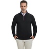 image:imageM MAELREG Mens Quarter Zip Pullover Lightweight Mock Neck Long Sleeve Midlayer Athletic Golf Half Zip Sweatshirt for MenBlack