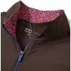image:imageM MAELREG Mens Quarter Zip Pullover Lightweight Mock Neck Long Sleeve Midlayer Athletic Golf Half Zip Sweatshirt for MenCoffee Brown