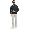image:imageM MAELREG Mens Quarter Zip Pullover Lightweight Mock Neck Long Sleeve Midlayer Athletic Golf Half Zip Sweatshirt for MenDark Grey