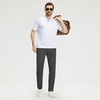 image:imageM MAELREG Mens Stretch Cotton Blend Golf Pants  5 Pocket Casual Dress Work Lightweight Slim Fit Mens PantDark Grey