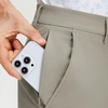 image:imageM MAELREG Mens Stretch Cotton Blend Golf Pants  5 Pocket Casual Dress Work Lightweight Slim Fit Mens PantKhaki Grey