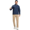 image:imageM MAELREG Mens Track Jackets Lightweight Full Zip Water Resistant Running Athletic Golf Jacket Quick Dry Casual OutwearBlue Indigo