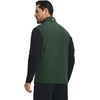 image:imageM MAELREG Mens Vest Outerwear Golf WaterResistant Performance Lightweight Fleece Vest for Men Sleeveless Lined MidlayerForest Green