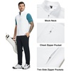 image:imageM MAELREG Mens Vest Outerwear Golf WaterResistant Performance Lightweight Fleece Vest for Men Sleeveless Lined MidlayerWhite