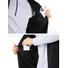 image:imageM MAELREG Mens Vests Outerwear Windproof Lightweight Softshell Vests Zip Pockets Sports Sleeveless Jacket Golf Vests for MenBlack