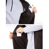 image:imageM MAELREG Mens Vests Outerwear Windproof Lightweight Softshell Vests Zip Pockets Sports Sleeveless Jacket Golf Vests for MenCoffee Brown
