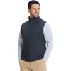 image:imageM MAELREG Mens Vests Outerwear Windproof Lightweight Softshell Vests Zip Pockets Sports Sleeveless Jacket Golf Vests for MenNavy
