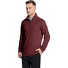 image:imageM MAELREG Quarter Zip Golf Pullover Men Dry Fit Long Sleeve Performance Wicking Mock Neck 14 Zip Pullover Mens SweatshirtBurgundy