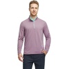 image:imageM MAELREG Quarter Zip Golf Pullover Men Dry Fit Long Sleeve Performance Wicking Mock Neck 14 Zip Pullover Mens SweatshirtDusty Rose Melange